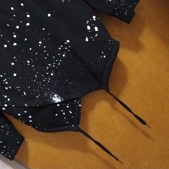 SQUARE ZERO AMAZING BLACK DETAILED SWEAT SHIRT SZ XL - Picture 9 of 15